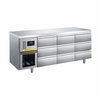 0℃ To -5℃ Air Cooling 9 Drawers Under Counter Drawer Refrigerator Commercial Refrigerator 