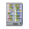 Multi-deck <-18℃ Freezer with Glass Door