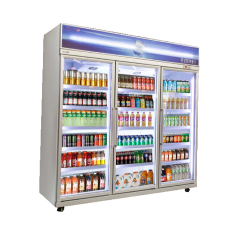 1~10℃ Chiller with Glass Door And Advertisement Board