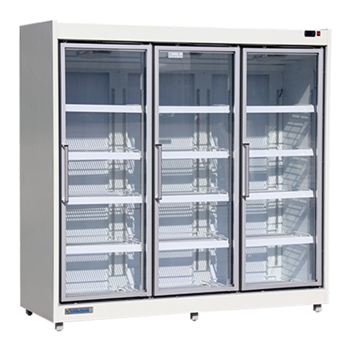 1~10℃ Remote Multi-deck with Glass Door Upright Supermarket Chiller
