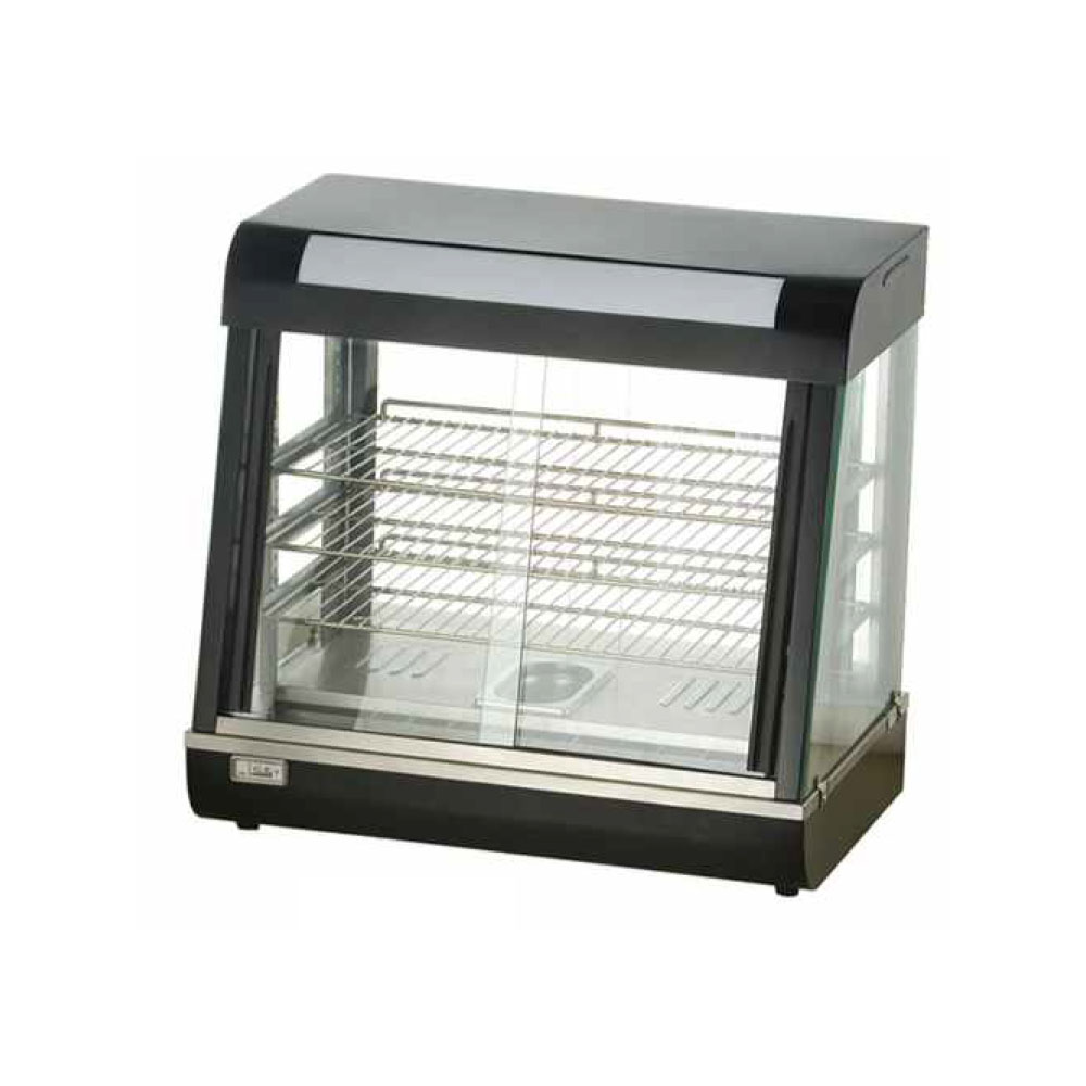 Stainless Steel Restaurant Food Warmer Display Showcase with Glass