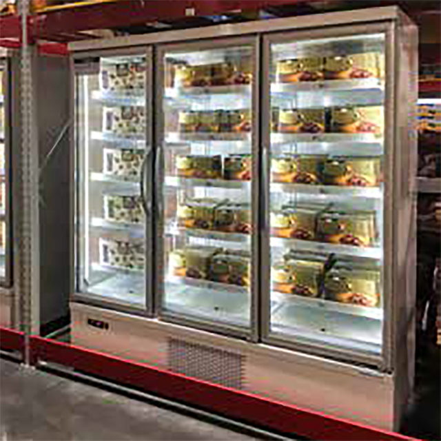 -1~10℃/≤-18℃ Plug-in/Remote Upright Supermarket Freezer