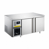 -15℃ to -5℃/-22℃ to -10℃ Air Cooling/Static Cooling 2 Solid Doors Under Counter Refrigerator Commercial Refrigerator 