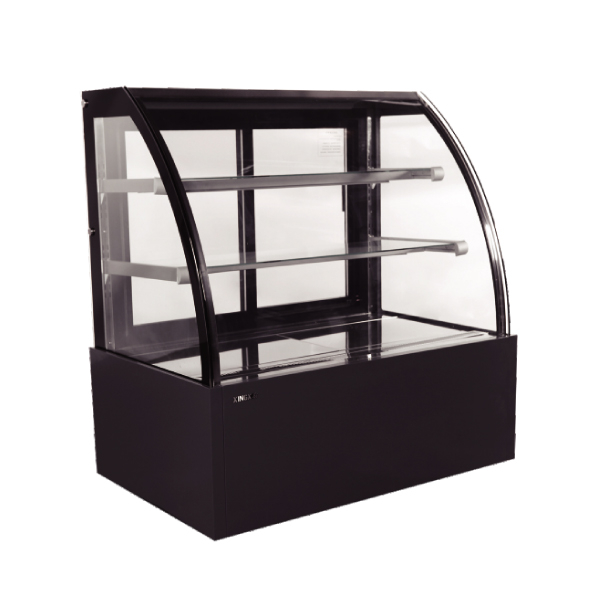 2~8℃ Cake Cabinet Cooler with Curved Glass